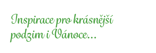 Inspirace pro kr sn j  podzim i V noce…