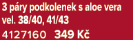 3 p ry podkolenek s aloe vera vel. 38/40, 41/43 4127160 349 K 