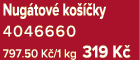 Nug tov ko   ky 4046660 797.50 K /1 kg 319 K 