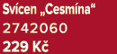 Sv cen „Cesm na“ 2742060 229 K 