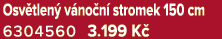 Osv tlen v no n  stromek 150 cm 6304560 3.199 K 