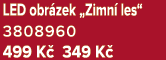 LED obr zek „Zimn les“ 3808960 499 K  349 K 