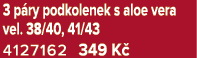 3 p ry podkolenek s aloe vera vel. 38/40, 41/43 4127162 349 K 