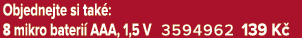 Objednejte si tak : 8 mikro bateri AAA, 1,5 V 3594962 139 K 