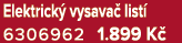 Elektrick vysava  list  6306962 1.899 K 