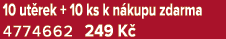 10 ut rek + 10 ks k n kupu zdarma 4774662 249 K 