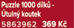 Puzzle 1000 d lk  tuln  koutek 5863962 369 K 