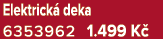 Elektrick deka 6353962 1.499 K 
