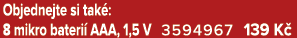 Objednejte si tak : 8 mikro bateri AAA, 1,5 V 3594967 139 K 