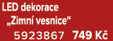 LED dekorace „Zimn vesnice“ 5923867 749 K 