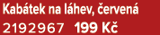 Kab tek na l hev, erven  2192967 199 K 