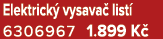 Elektrick vysava  list  6306967 1.899 K 