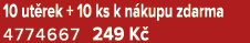 10 ut rek + 10 ks k n kupu zdarma 4774667 249 K 