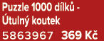 Puzzle 1000 d lk  tuln  koutek 5863967 369 K 