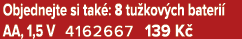 Objednejte si tak : 8 tu kov ch bateri AA, 1,5 V 4162667 139 K 