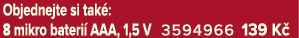 Objednejte si tak : 8 mikro bateri AAA, 1,5 V 3594966 139 K 