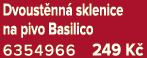 Dvoust nn sklenice na pivo Basilico 6354966 249 K 