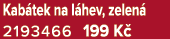 Kab tek na l hev, zelen 2193466 199 K 