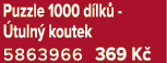 Puzzle 1000 d lk  tuln  koutek 5863966 369 K 