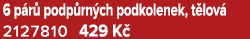 6 p r podp rn ch podkolenek, t lov  2127810 429 K 