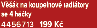 V  k na koupelnov  radi tory se 4 h  ky 4456713 199 K 