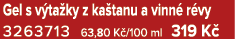 Gel s v ta ky z ka tanu a vinn r vy 3263713 63,80 K /100 ml 319 K 