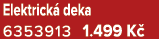 Elektrick deka 6353913 1.499 K 