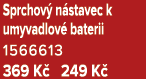 Sprchov n stavec k umyvadlov  baterii 1566613 369 K  249 K 