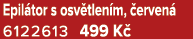 Epil tor s osv tlen m, erven  6122613 499 K 