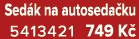 Sed k na autoseda ku 5413421 749 K 