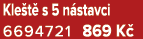 Kle t s 5 n stavci 6694721 869 K 
