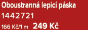 Oboustrann lepic  p ska 1442721 166 K /1 m 249 K 