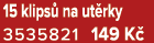 15 klips na ut rky 3535821 149 K 