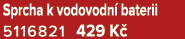 Sprcha k vodovodn baterii 5116821 429 K 
