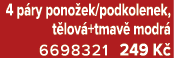 4 p ry pono ek/podkolenek, t lov +tmav modr  6698321 249 K 