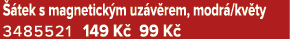  tek s magnetick m uz v rem, modr /kv ty 3485521 149 K  99 K 
