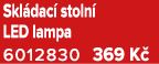 Skl dac stoln  LED lampa 6012830 369 K 