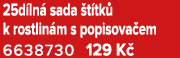 25d ln sada  t tk  k rostlin m s popisova em 6638730 129 K 