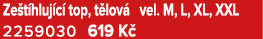 Ze t hluj c top, t lov  vel. M, L, XL, XXL 2259030 619 K 