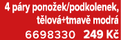 4 p ry pono ek/podkolenek, t lov +tmav modr  6698330 249 K 