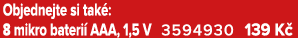 Objednejte si tak : 8 mikro bateri AAA, 1,5 V 3594930 139 K 