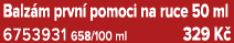 Balz m prvn pomoci na ruce 50 ml 6753931 658/100 ml 329 K 