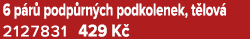 6 p r podp rn ch podkolenek, t lov  2127831 429 K 