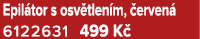 Epil tor s osv tlen m, erven  6122631 499 K 