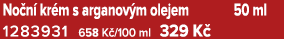 No n kr m s arganov m olejem 50 ml 1283931 658 K /100 ml 329 K 