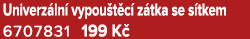 Univerz ln vypou t c  z tka se s tkem 6707831 199 K 