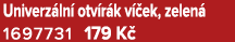 Univerz ln otv r k v  ek, zelen  1697731 179 K 