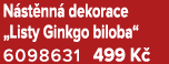 N st nn dekorace „Listy Ginkgo biloba“ 6098631 499 K 