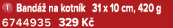 ￼ Band  na kotn k 31 x 10 cm, 420 g 6744935 329 K 