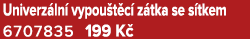 Univerz ln vypou t c  z tka se s tkem 6707835 199 K 